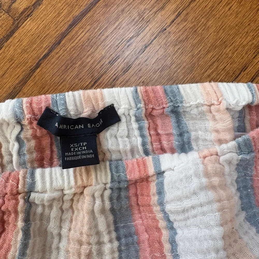 BUNDLE of Summer Crop and Tank Tops - Zara and American Eagle - Picture 3 of 9